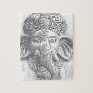 3d Lord Ganesha - Om Legpuzzel