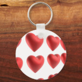 3D Love Heart Design Sleutelhanger (Voorkant)