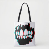 3D LOWLIFE - Tygkasse Tote Bag (Voorkant)