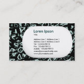 3d Lozenge 06 Visitekaartje (Achterkant)