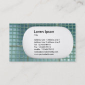 3d Lozenge - Glass Wall Visitekaartje (Achterkant)