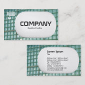 3D Lozenge - Glazen Wand 02 Visitekaartje (Voorkant / Achterkant)