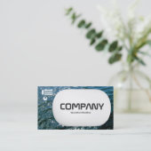 3D Lozenge - Mousserend water 01 Visitekaartje (Staand voorkant)