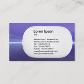 3D Lozenge - Paarse Dageraad Visitekaartje (Achterkant)