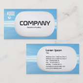 3d Lozenge - Reflecties III Visitekaartje (Voorkant / Achterkant)