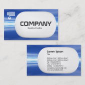 3D Lozenge - Reflecties Visitekaartje (Voorkant / Achterkant)