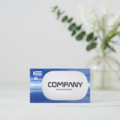 3D Lozenge - Reflecties Visitekaartje (Staand voorkant)