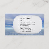 3d Lozenge - Zee en Sky Visitekaartje (Achterkant)