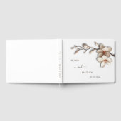 3D Magnolia Bloem | Trouwen Gastenboek (Volledig)
