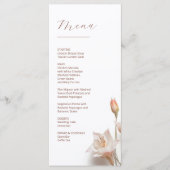 3D Magnolia Flowers Menu (Voorkant)