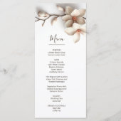 3D Magnolia Flowers Menu (Voorkant)