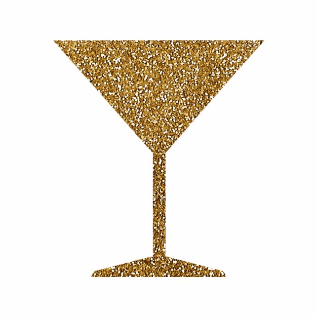 3D Martini Ornament Fotobeeldje Ornament (Voorkant)