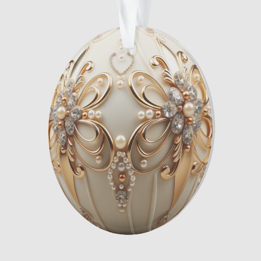 3D met juwelen getooid Ornament (voorkant)