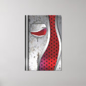 3D Metaal getextureerde Art Canvas Afdruk (Voorkant)