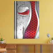 3D Metaal getextureerde Art Canvas Afdruk (Insitu (Woonkamer))