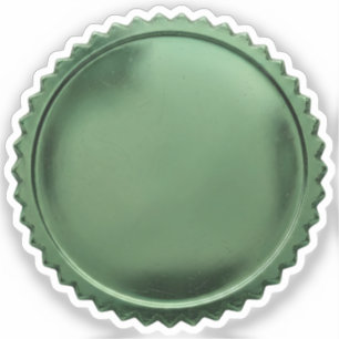 3D Metaal Groene Stempel Folie Ster-explosie Onder Sticker