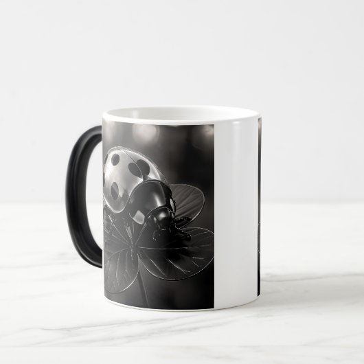 3D-metaal Magische Mok (Voorkant links)