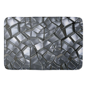 3D metalen badmat