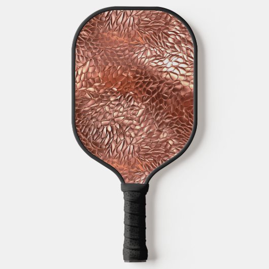 3D metalen pickleball paddle (Voorkant)