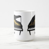 3D-model: Black Grand Piano: Koffiemok (Center)