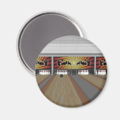 3D-model: Bowling Alley: Magneet (Voorkant / Achterkant)
