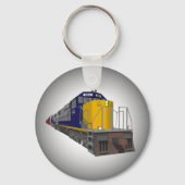 3D-model: Goederentrein: Spoorweg: Sleutelhanger (Voorkant)
