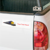 3D-model: Goederentreinen: Spoorweg: Bumpersticker (Op Truck)