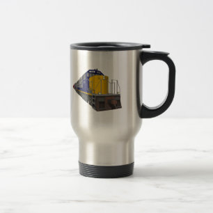 3D-model: Goederentreinen: Spoorweg: Travel Mug Reisbeker