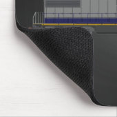 3D Model: Treinmotor: Spoorweg: Mousepad Muismat (Hoek)