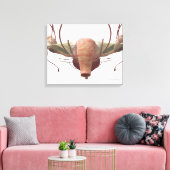 3d model van het voortplantingssysteem van het vro canvas afdruk (Insitu (Woonkamer))