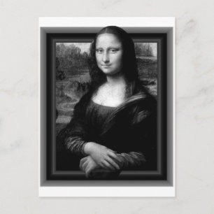 3D MONA LISA BRIEFKAART