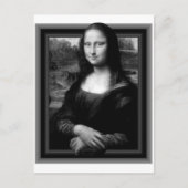 3D MONA LISA BRIEFKAART (Voorkant)