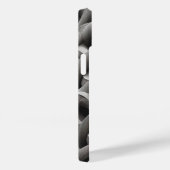 3D Monochrome Architectural Weave Phone Case  (Achterkant / Rechts)