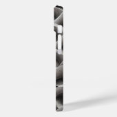 3D Monochrome Architectural Weave Phone Case  (Achterkant / Links)