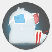 3D Monster Sticker (Voorkant)