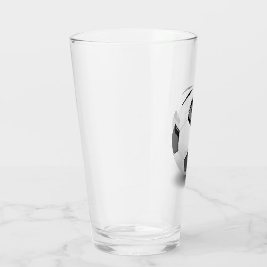 3D mooi voetbal Glas (Rechts)