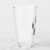3D mooie voetbal Glas (Rechts)