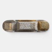 3D Mozaïek Skateboard - Luxe Glitter Geometrisch (Horizontaal)