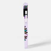 3D multi gekleurde zonnebloem Case-Mate iPhone Case (Achterkant / Links)