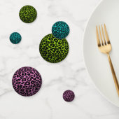 3D Multicolor Leopard Balls Confetti (Groep)