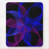 3D naar 2D cilinder ring geometrische muismat (Voorkant)
