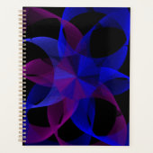 3D naar 2D Cilinder Ring Geometrische Spiraal Plan Planner (Voorkant)