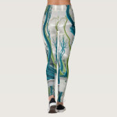 3D-Natuur voor afdrukken Leggings (Achterkant)