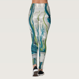 3D-Natuur voor afdrukken Leggings
