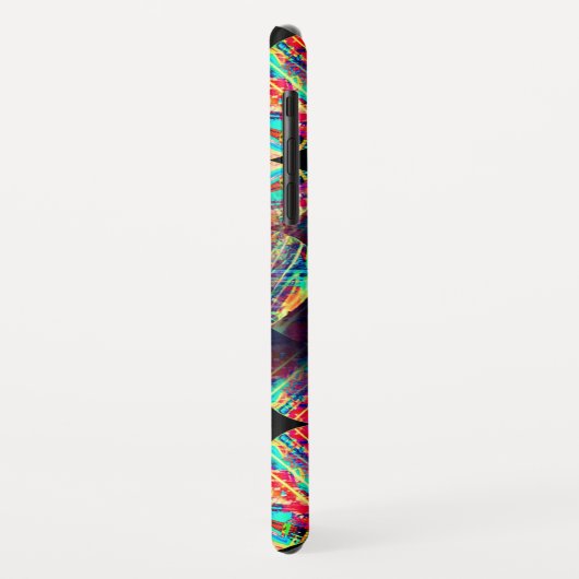 3D Neon Heart iPhone / iPad case (Achterkant/links)