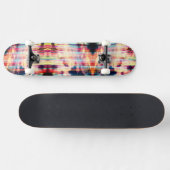 3D Neon Stripe Skateboard (Horizontaal)