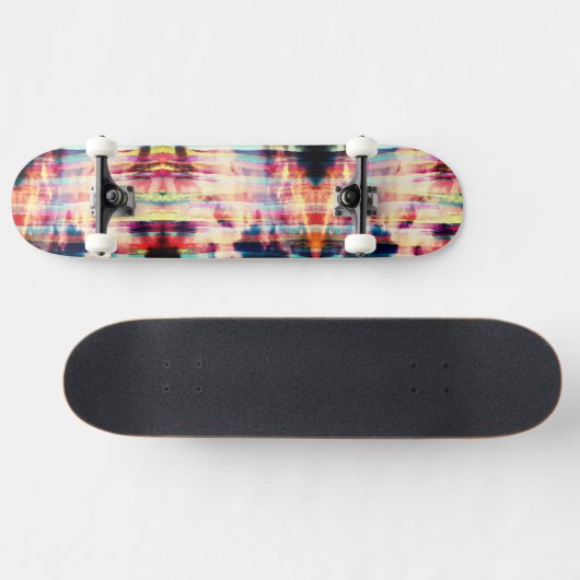 3D Neon Stripe Skateboard (Horizontaal)