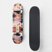 3D Neon Stripe Skateboard (Voorkant)