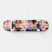 3D Neon Stripe Skateboard (Horizontaal)