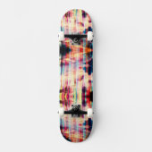 3D Neon Stripe Skateboard (Voorkant)